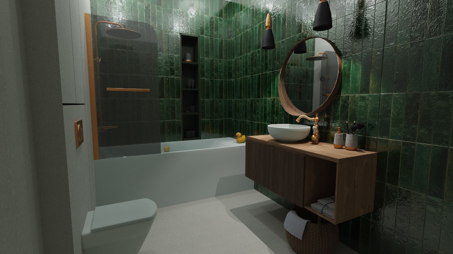 Small Bathroom Ideas — Live Home 3D