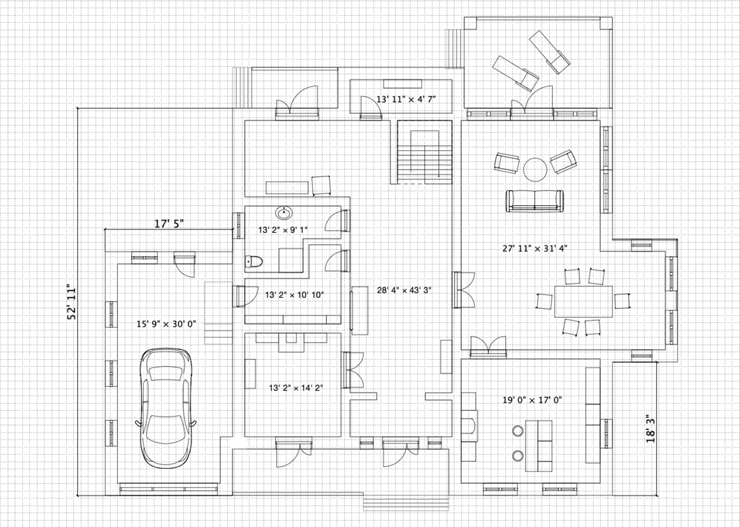 architecture house blueprints
