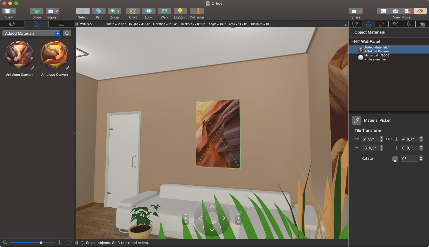 Creating a Custom Picture — Live Home 3D