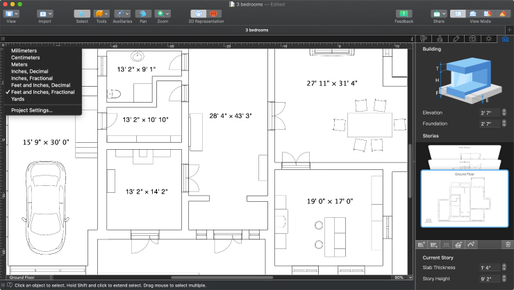Outsource Professional 3D Floor Plan Design Services