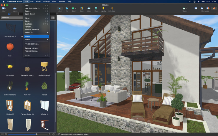 smart home 3d model