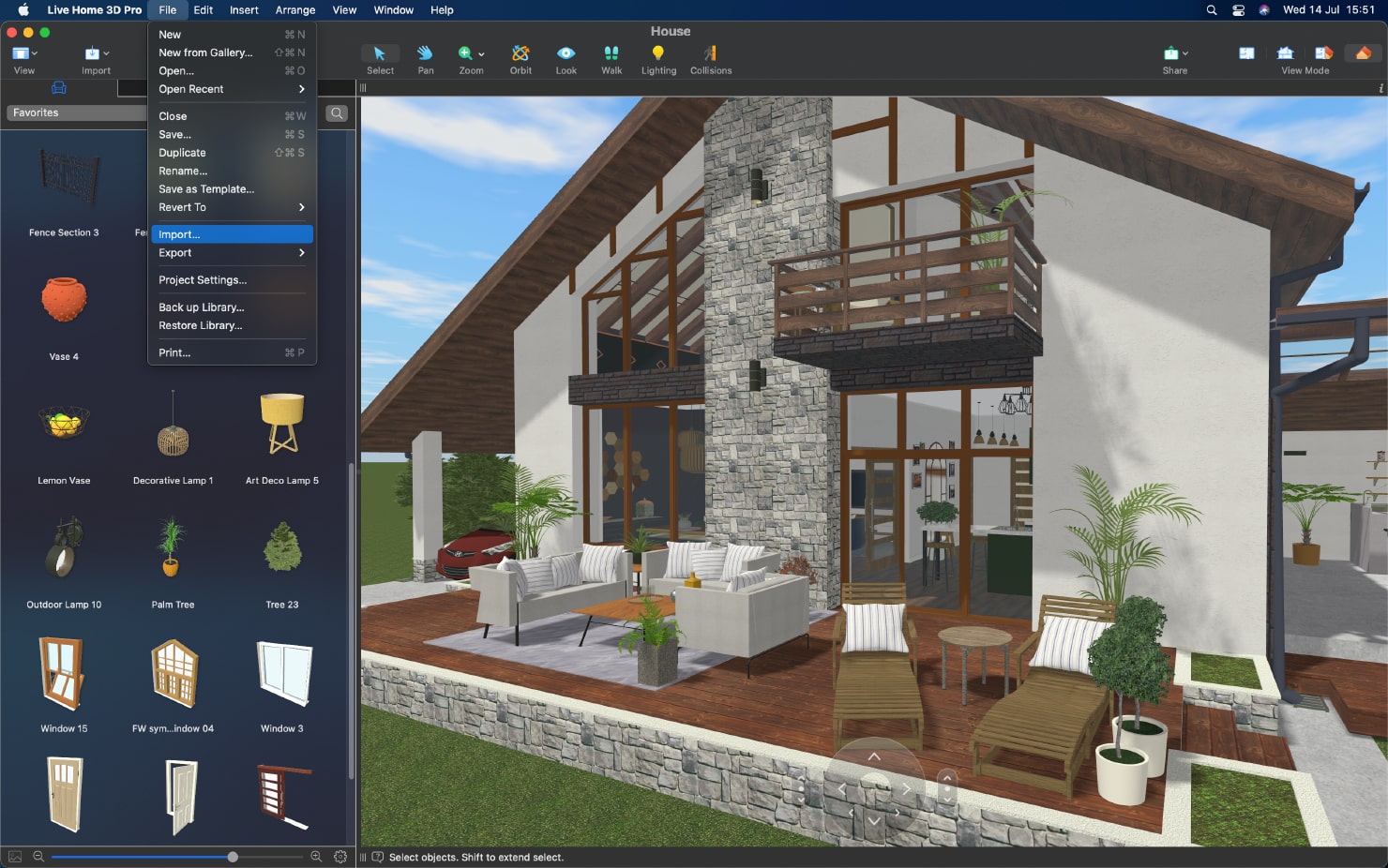 live home 3d material editor