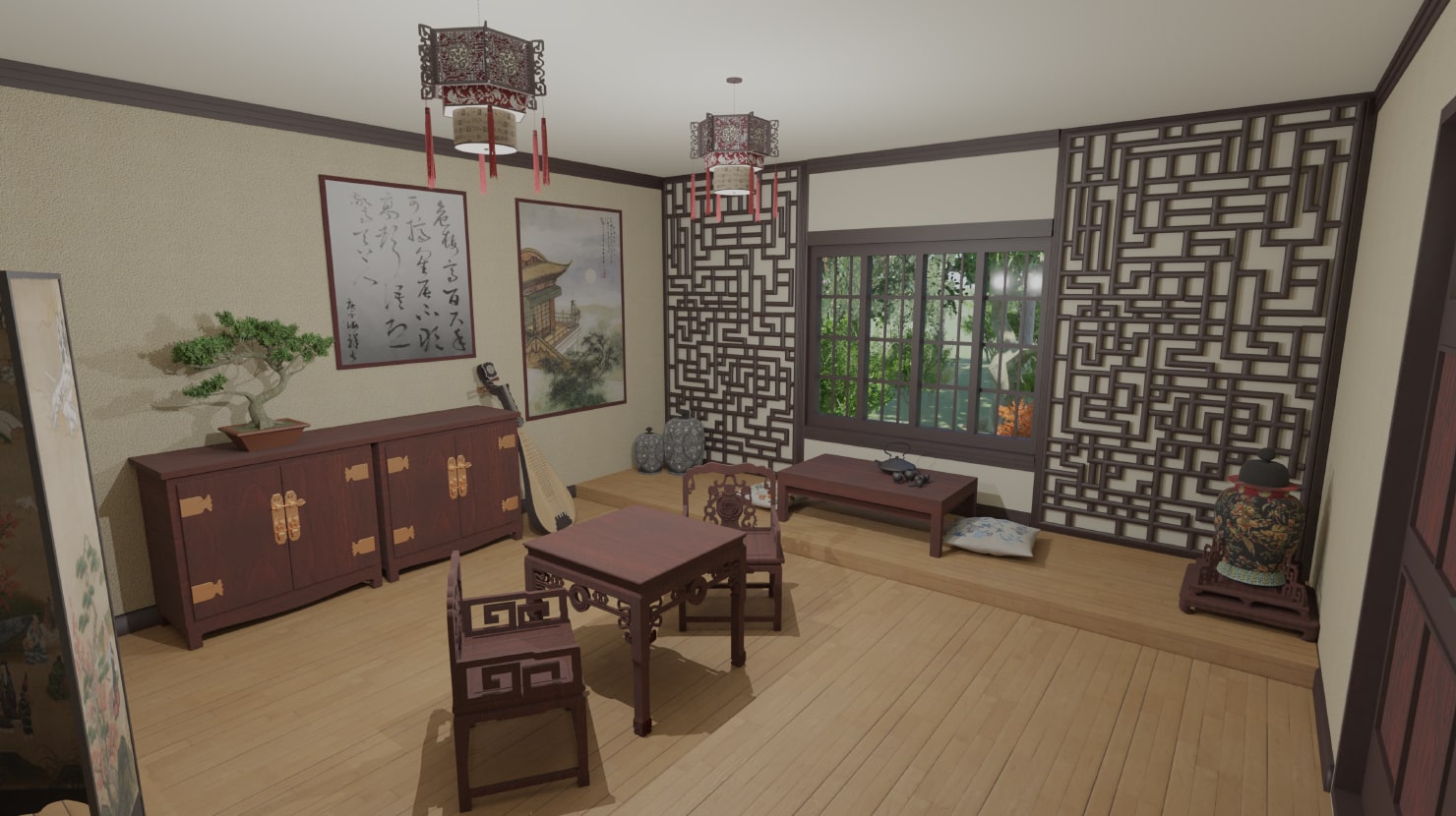 Creating a Traditional Chinese House — Live Home 3D