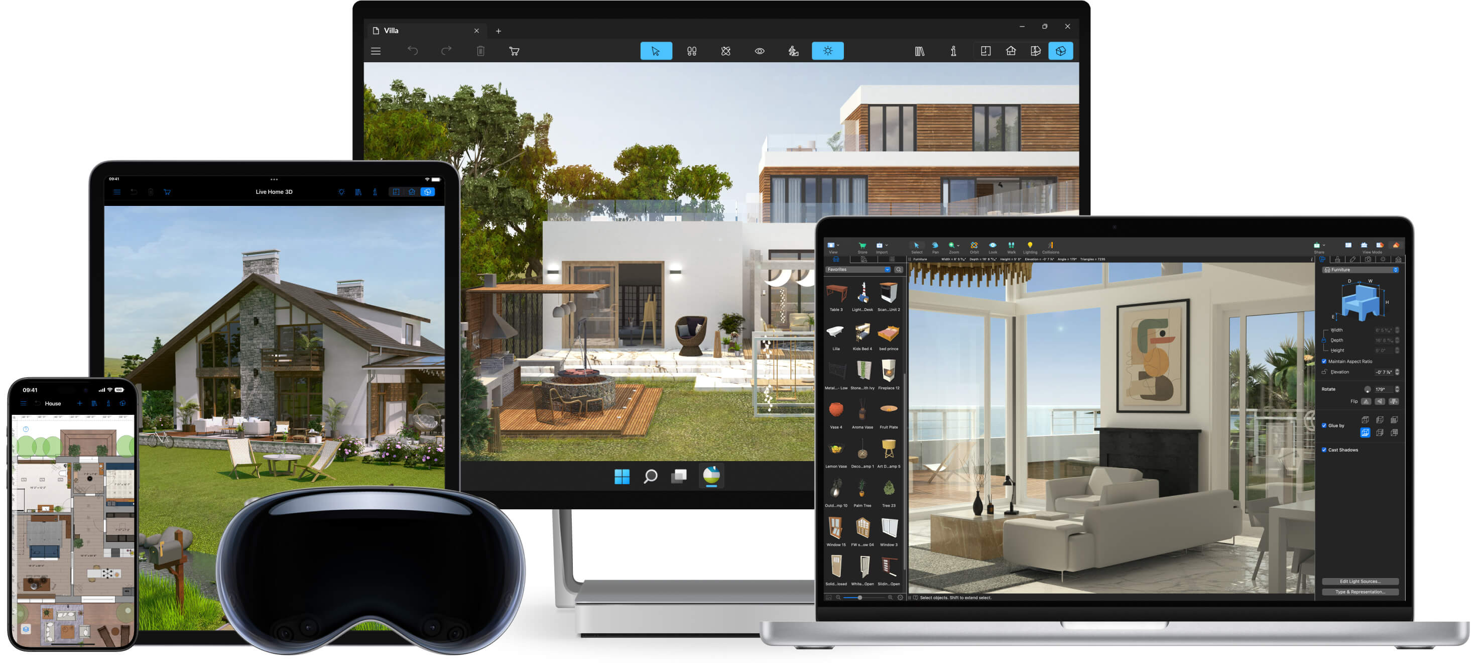 Live Home 3D — Home Design App for Windows, Mac, iPhone, iPad and