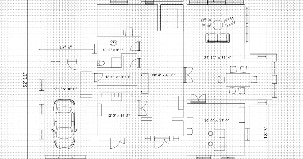 3 Bedroom House Plans - Houzone