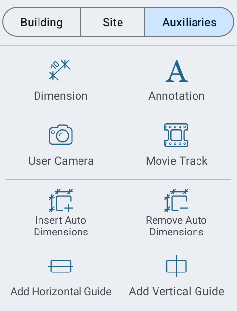 Adding guide lines