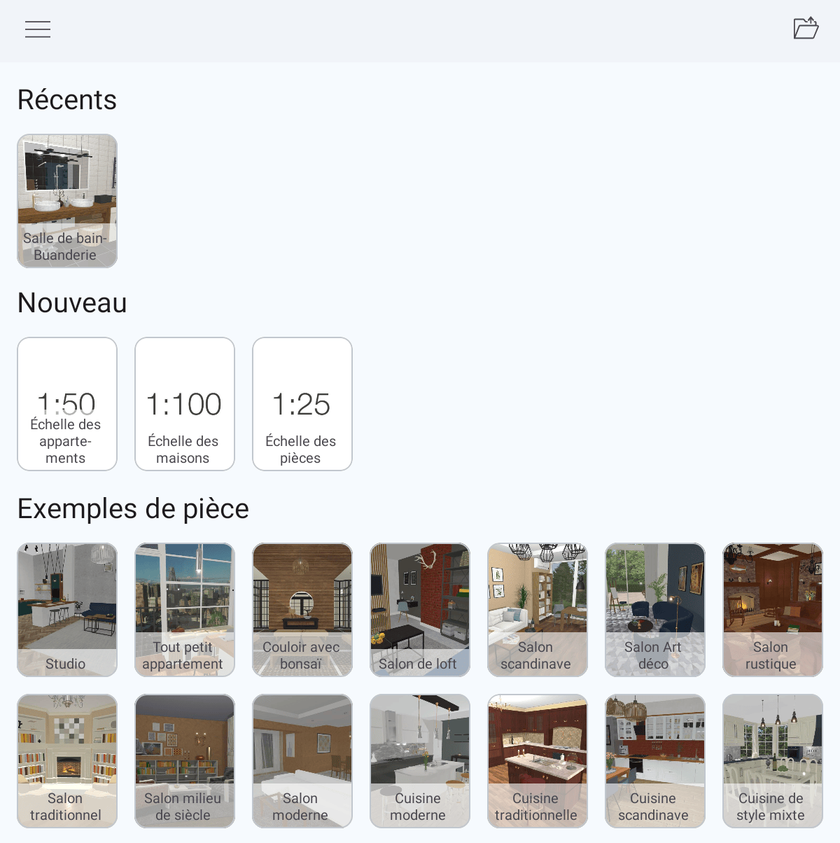 Galerie de projets