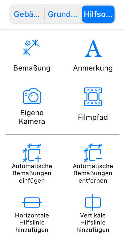 Werkzeug „Kamera“