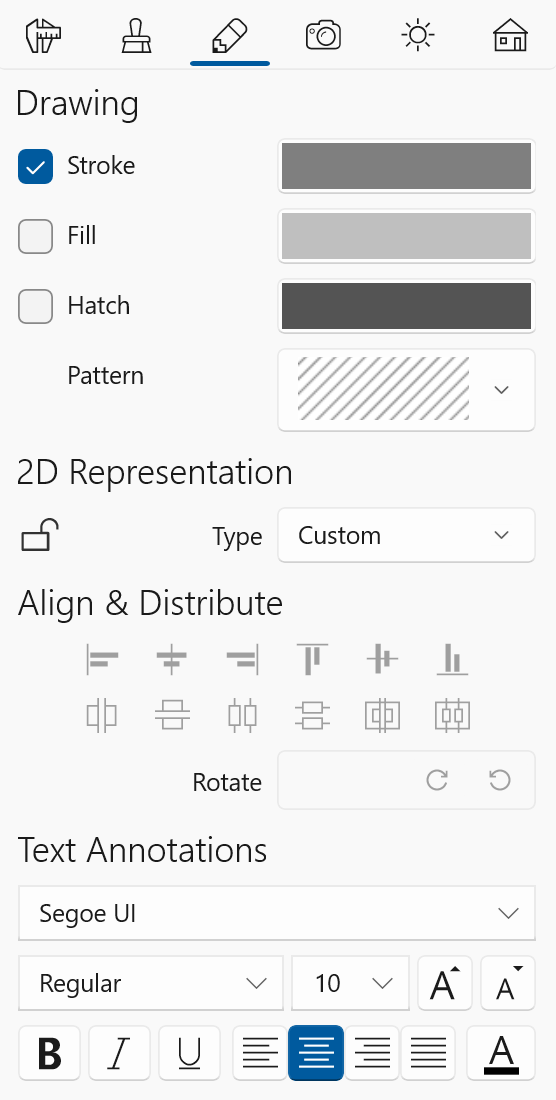 2D Properties int the Inspector