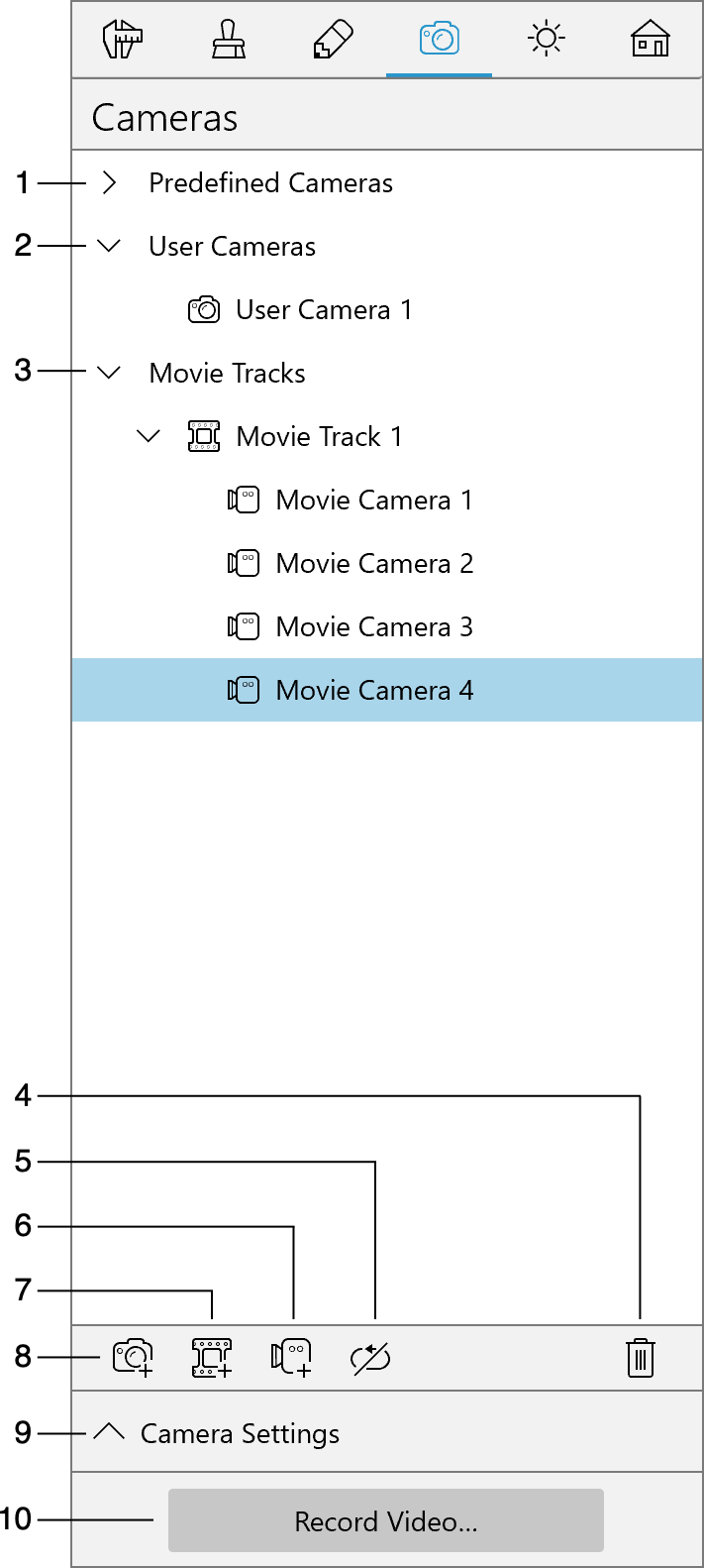 Camera Properties